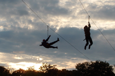 Icy Strait Zip-lining cruise excursion
